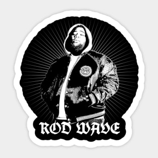 rod wave Sticker